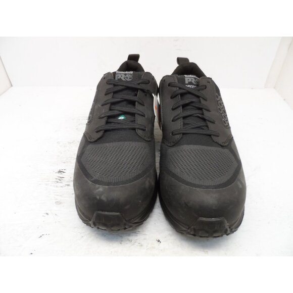 Timberland PRO Men's Reaxion Composite Toe Work Shoe A21SS Black/White Size 11W - Picture 2 of 8